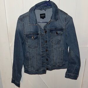 Curve Blue Denim Jacket